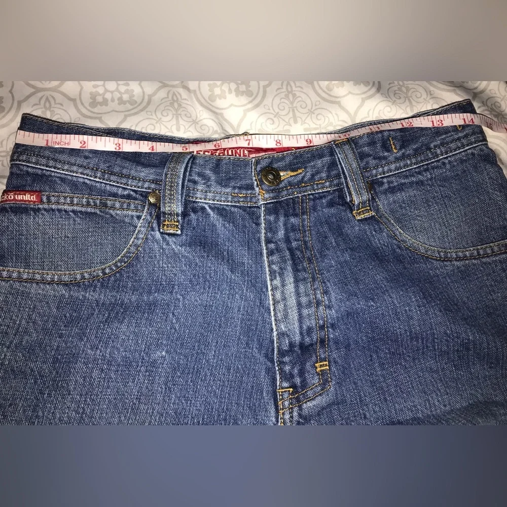 Vintage Y2K ECKO UNLTD. Size 16 Denim Foundry 1972 Boys British Columbia Jeans